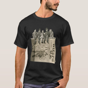 Camiseta Tin Cowarlly Lion Scarecrow Toto Dorothy Wizard O