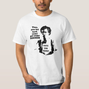 Camiseta Tina, sua bandeja gorda vem jantar