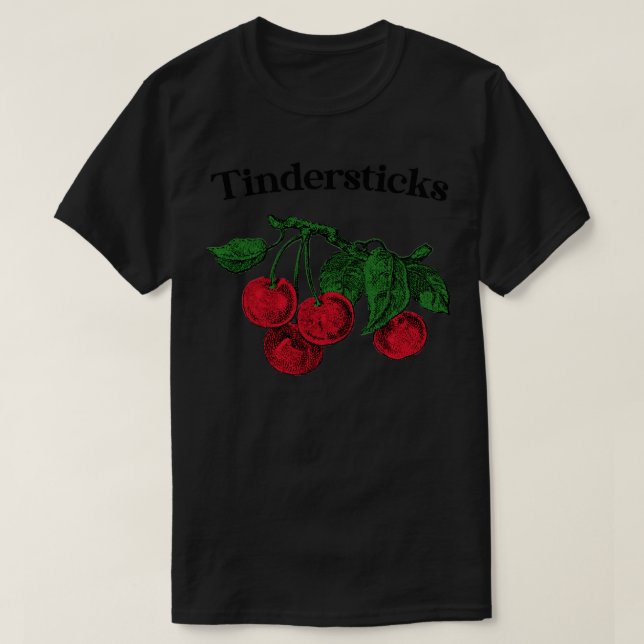 Camiseta Tindersticks Original Retro Fan Art Design 2 (Frente do Design)