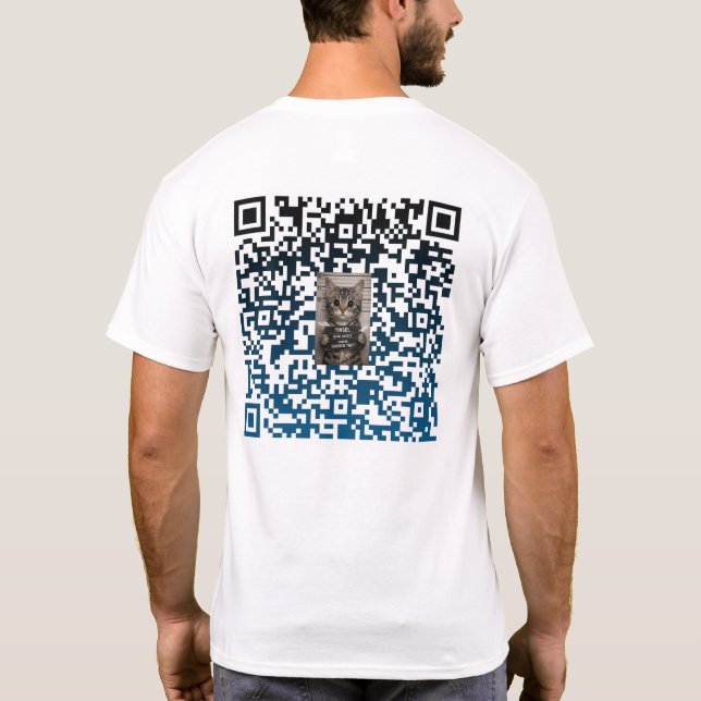 Camiseta Tinsel the Christmas Kitten (Verso)