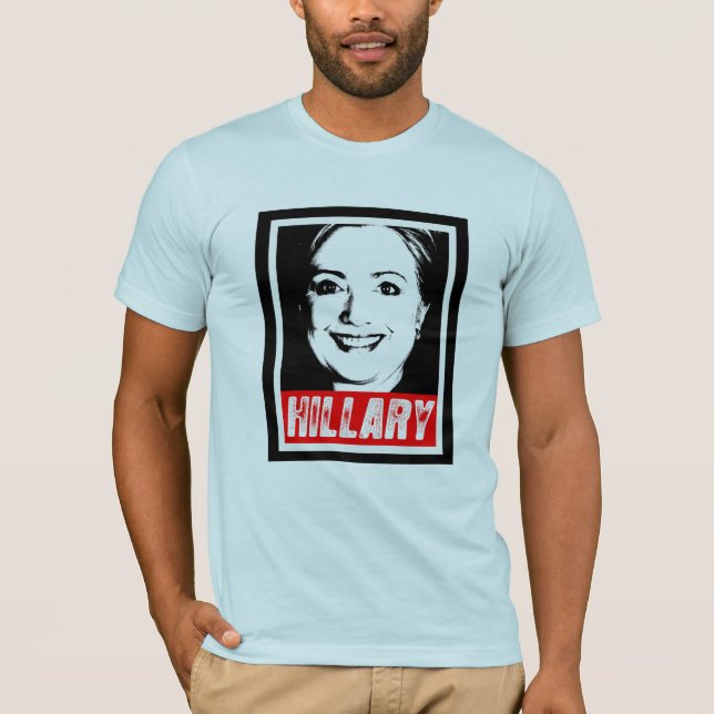 Camiseta TINTA ART.png de HILLARY CLINTON (Frente)