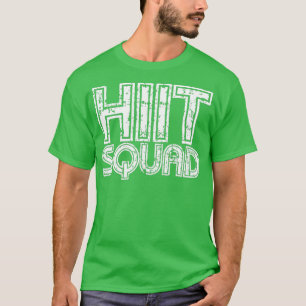 Camiseta Tinta branca no quadrado HIIT