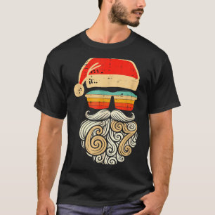 Camiseta Tinta de Barba de Papai Noel para Meninos e Adoles
