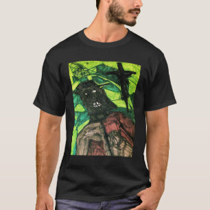 Camiseta tinta de ladrão de túmulos