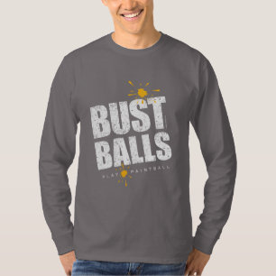 Camiseta Tinta de Paintball Estoura Bolas