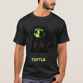 Camiseta Tinta de Tartaruga Astronauta