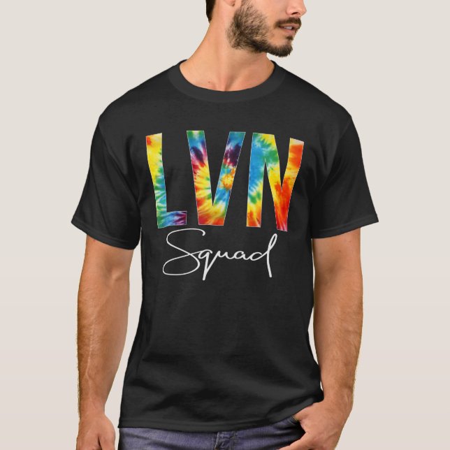 Camiseta Tinta do Dia de Apreciação do Esquadrão da LVN par (Frente)