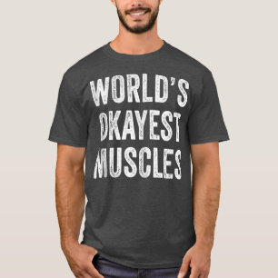 Camiseta Tinta do Pai de Workout dos Músculos Mais Ocupados