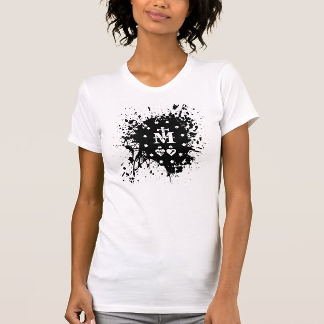 Camiseta Tinta imaculada Splat (Frente)