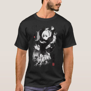 Camiseta Tinta japonesa 2b da Nier Automata Ver 2 0