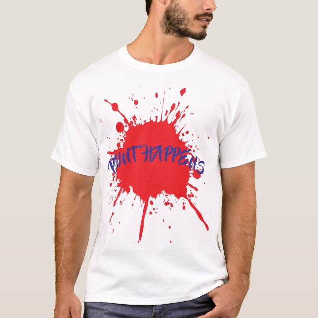 Camiseta Tinta Ocorre Pinta Negrito Pintada Reprensante Spl (Frente)
