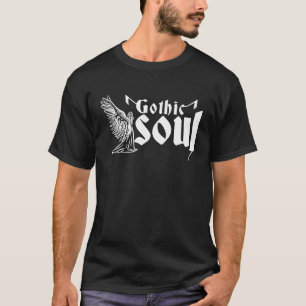 Camiseta Tinta oculta Gótico Grunge Gótico Punk 2
