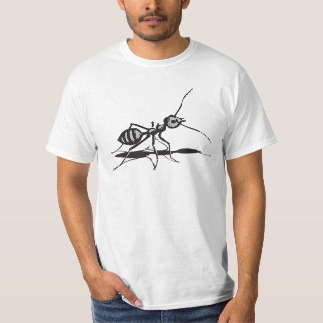 Camiseta Tinta Preta E Cinza (Frente)