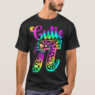 Camiseta Tinta Tie Dye Piada Cutie Pie 3,14 Símbolo Número 