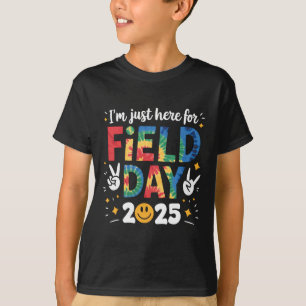 Camiseta Tinta Tie Dye Só Estou Aqui Para o Dia de Campo 20