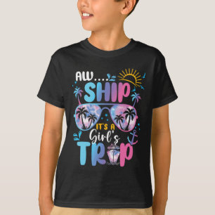 Camiseta Tinta Tie É Uma Viagem de Meninas Roupas Combinand