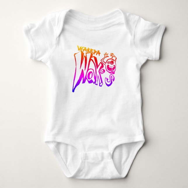 Camiseta Tinta Wako-arco-íris (Frente)