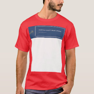 Camiseta tinturaria de piano colorida