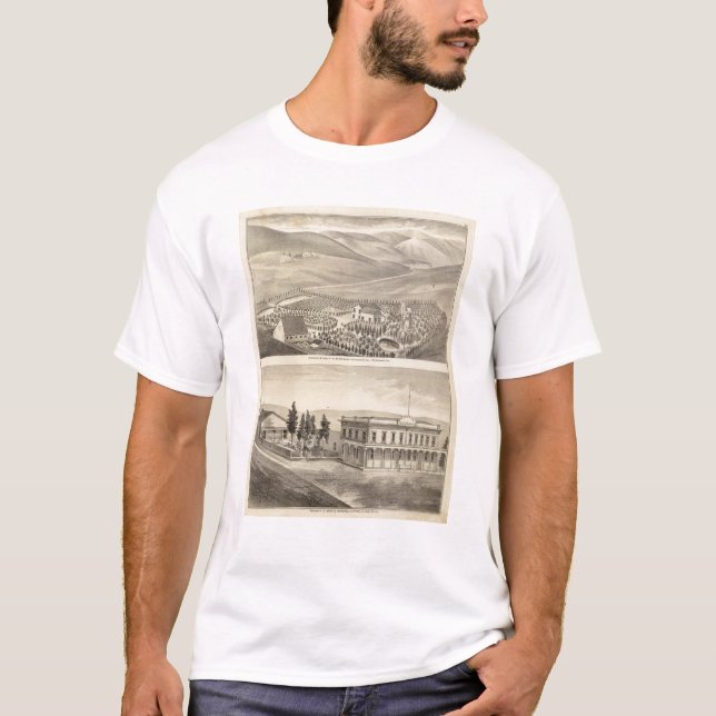 Camiseta Tintureiro, propriedades de Hupers (Frente)