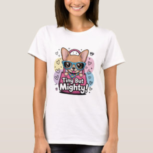 Camiseta Tiny but Mighty Chihuahua