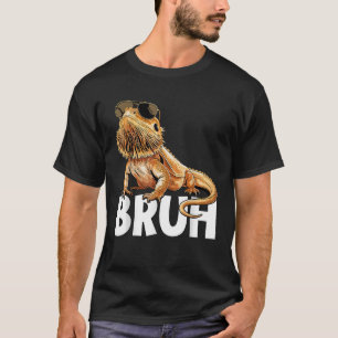 Camiseta Tiny Dinosaur Bruh Bearded Dragon Lover