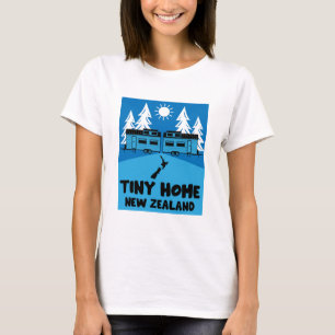 Camiseta Tiny House Home Nova Zelândia
