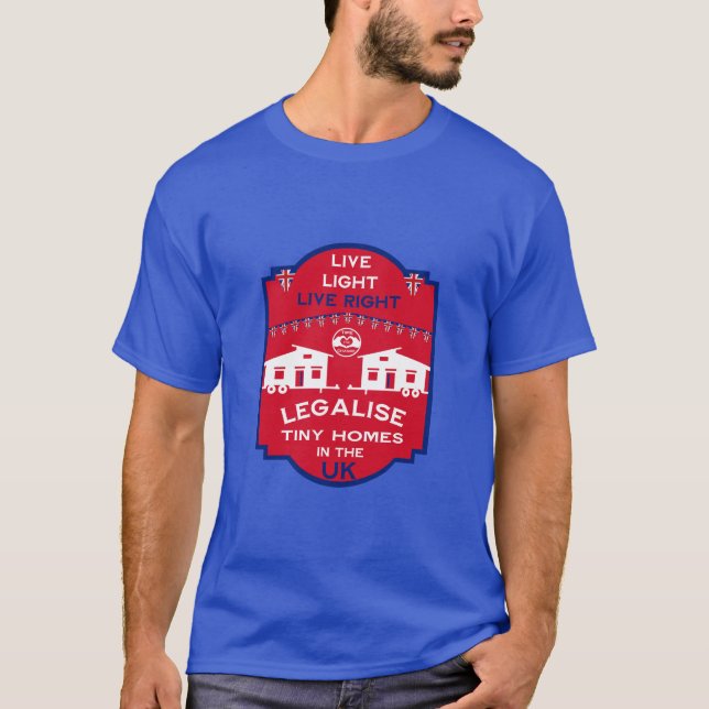 Camiseta Tiny House UK (Frente)