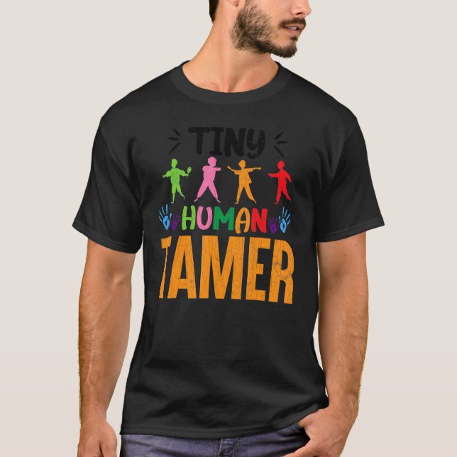 Camiseta Tiny Human Tamer Infantil Graph (Frente)