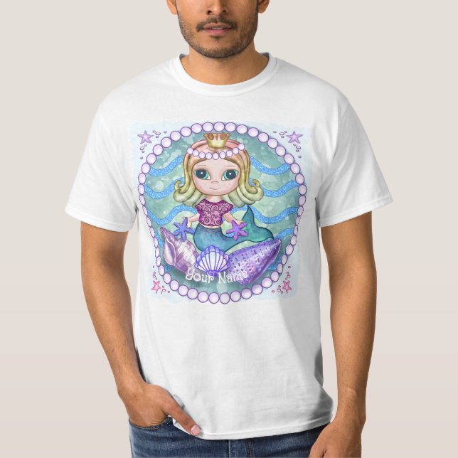 Camiseta Tiny Mermaid (Frente)