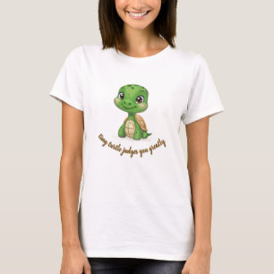 Camiseta Tiny Turtle Juiz Você