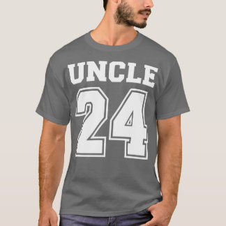 Camiseta Tio 2024 para o anúncio da gravidez