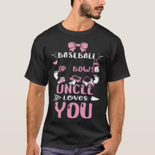 Camiseta Tio Baseball Ou Arcos Tio Te Ama Garota
