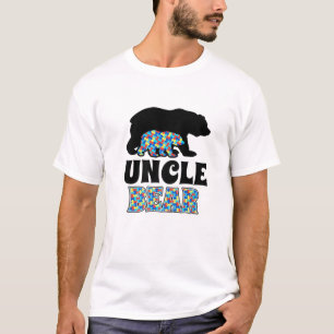 Camiseta Tio Bear Autismo Consciência
