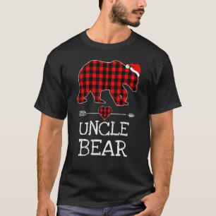 Camiseta Tio Bear Buffalo Xadrez Papais noeis Seta Fam De N