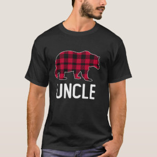 Camiseta Tio Bear Red Buffalo Xadrez Pajama