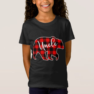 Camiseta Tio Bear Red Xadrez Matando Natal