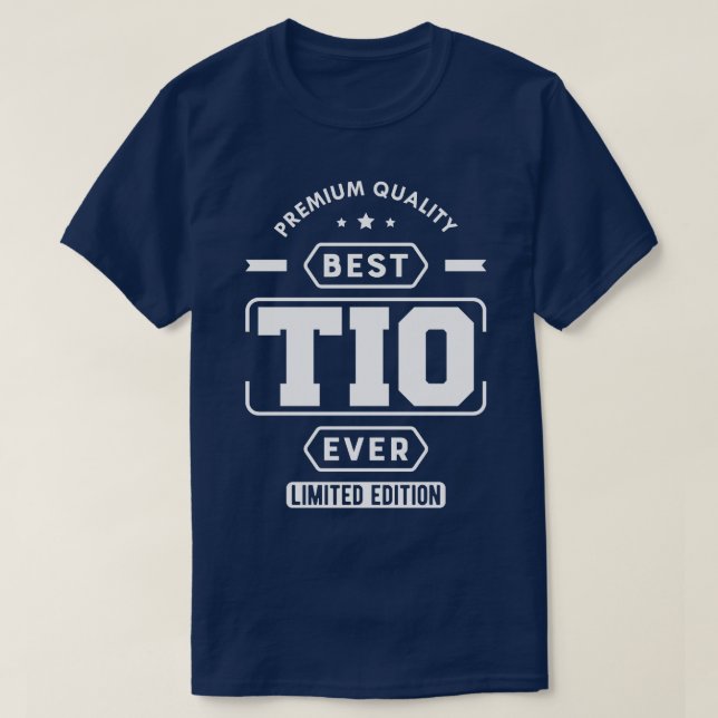 Camiseta Tio Best Tio Ever w (Frente do Design)