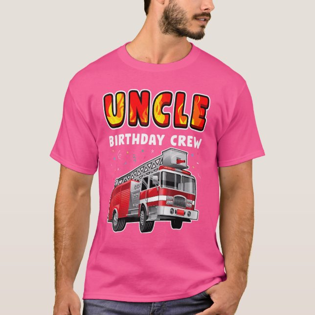 Camiseta Tio Birthday Creative Party (Frente)