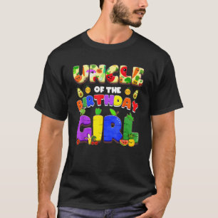 Camiseta Tio Birthday Girl Dancing Fruta Family Party Dec