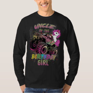 Camiseta Tio Bonito De Uma Garota De Caminhão De Monstro