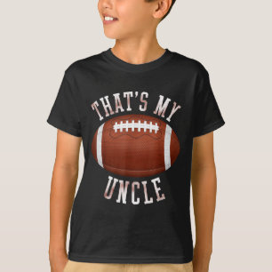 Camiseta Tio Bonito Lá Fora Futebol Engraçado Sobrinho