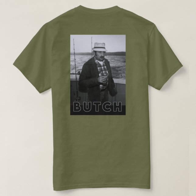 Camiseta TIO BUTCH - masculino (Verso do Design)