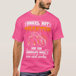 Camiseta Tio Com Trator Muitos Trator Agricultor Legal