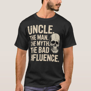 Camiseta Tio Crânio da Má Influência