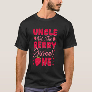 Camiseta Tio Da Berry Sweet One 1º Aniversário Morango