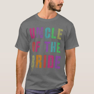 Camiseta TIO DA BRIDE Bridal Party Family Familiares A