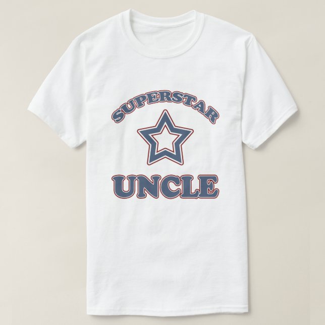 Camiseta Tio da estrela mundial (Frente do Design)