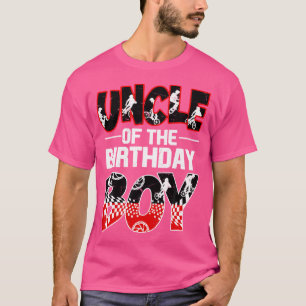 Camiseta Tio Da Família De Bike Bmx Do Aniversário