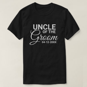 Camiseta Tio da família de Festa de casamento de noivos