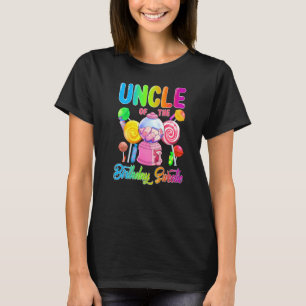 Camiseta Tio Da Garota Docinho De Aniversário Correspondend